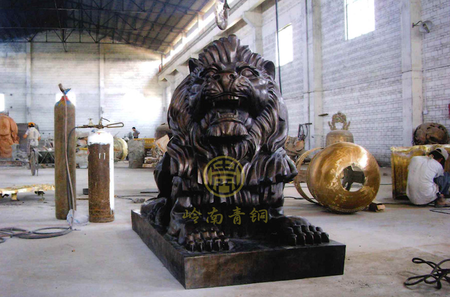 中國人民銀行內蒙古分行銅獅工程