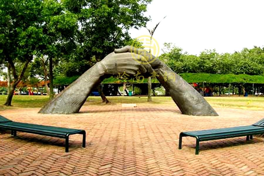 澳門孫中山紀念公園《永遠握手》大型公園雕塑工程 