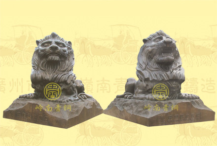 匯豐銅獅子（7號）長3米，寬1.6米，高2.1米