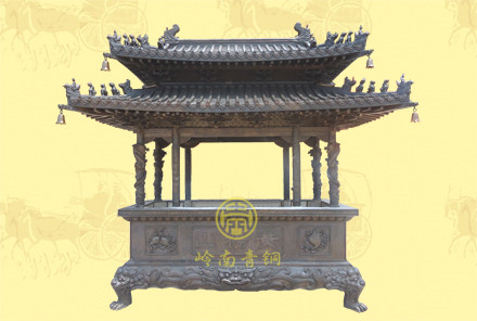 （精品）雙層蓋長方香爐5高3.3米，寬1.3米，長2.8米