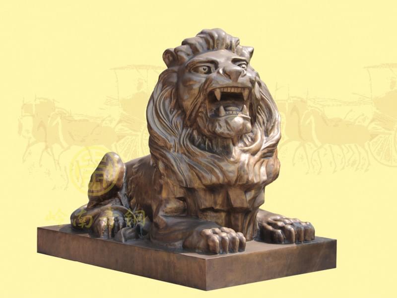 匯豐獅（1號）長1.5米，寬0.7米，高1.08米
