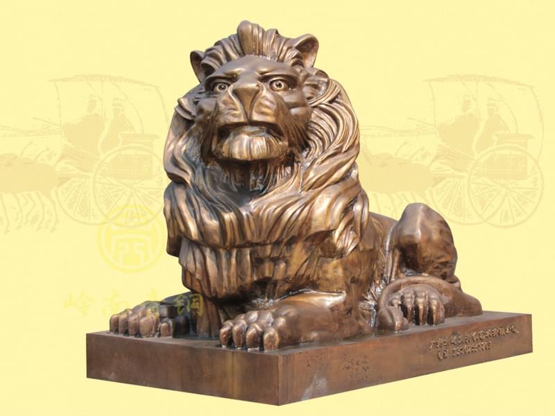 匯豐獅（1號）長1.5米，寬0.7米，高1.08米