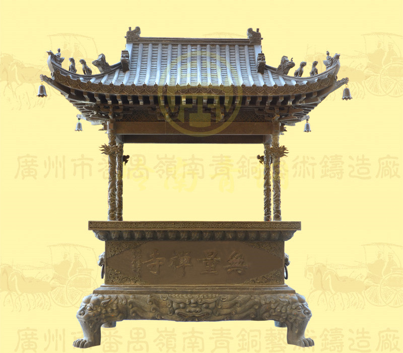 （精品）有蓋長方香爐7長2米，寬1米，高3.1米