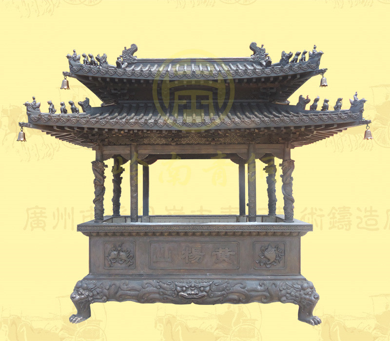 （精品）雙層蓋長方香爐5高3.3米，寬1.3米，長2.8米