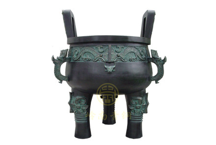 現貨：銅鼎8（口徑48cm，高67cm）