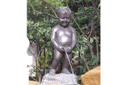 現貨：小孩雕塑（高0.93米）