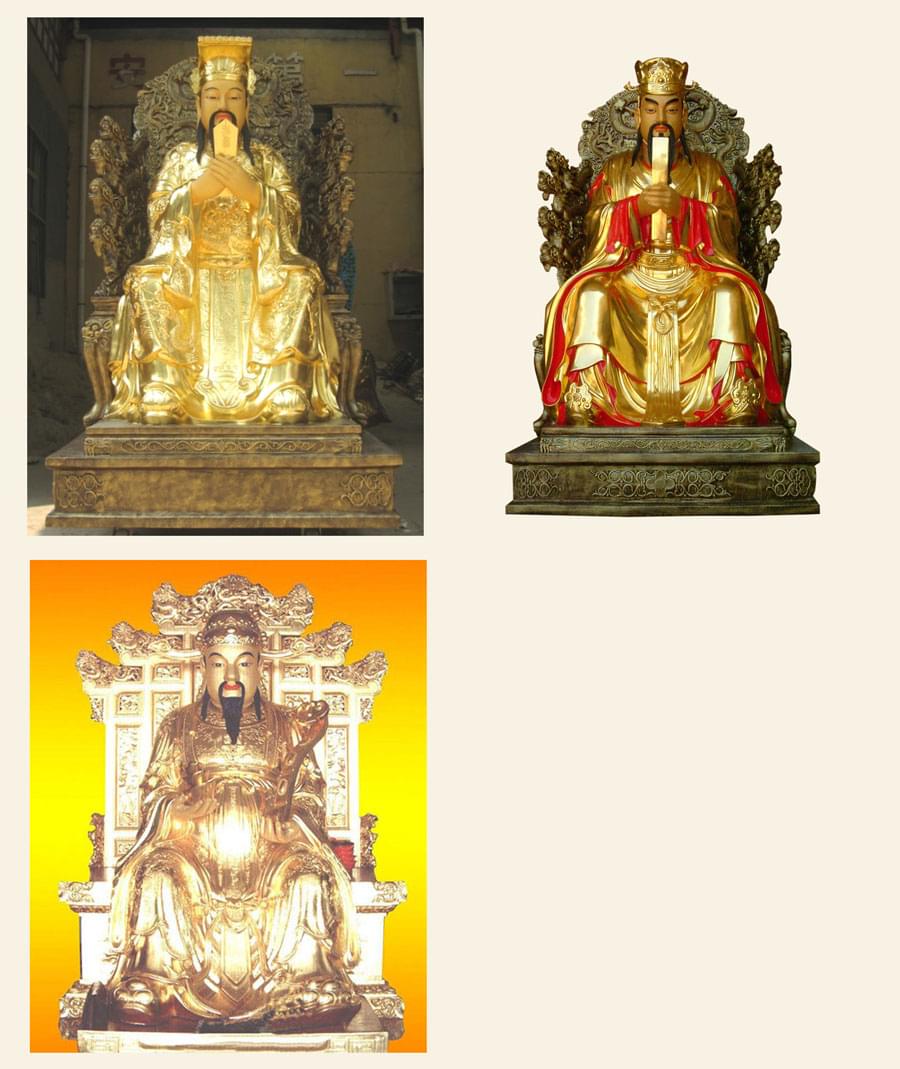 玉皇大帝神像