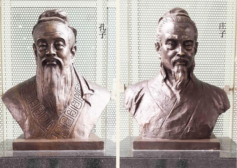 【古代歷史名人銅像】-廣東佛山市圖書館