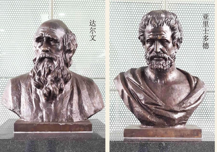 【古代歷史名人銅像】-廣東佛山市圖書館