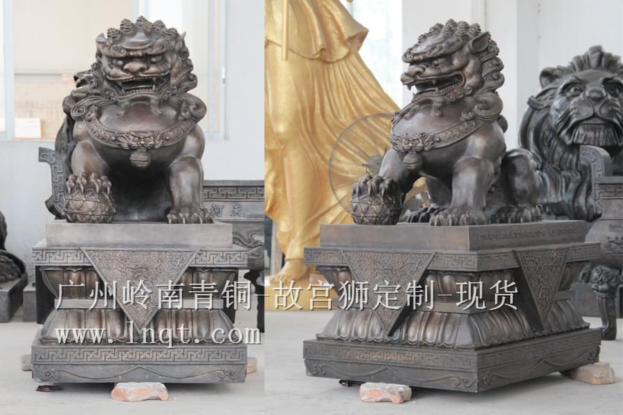 現貨故宮獅2